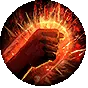 Icon Faust des Krieges